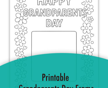 printable grandparents day frame