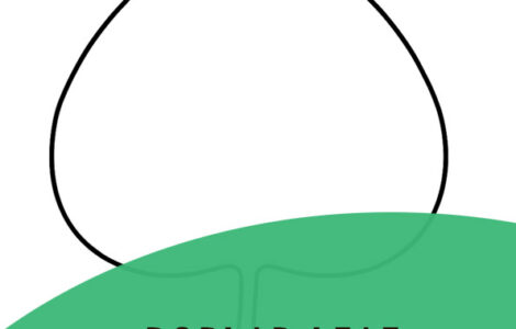 printable poplar leaf template