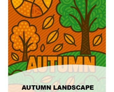 autumn landscape art activity