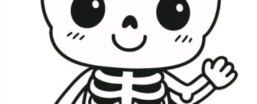cute skeleton