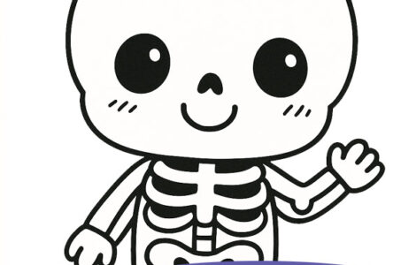 cute skeleton