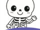 cute skeleton