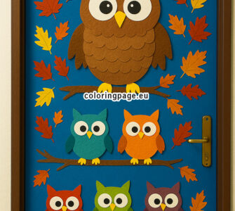 fall season door decoration