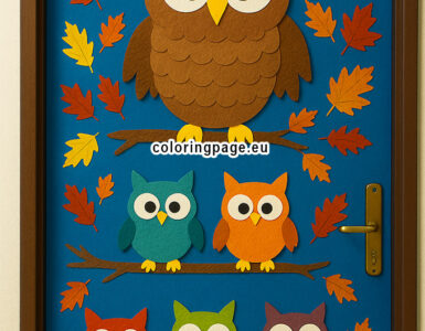 fall season door decoration