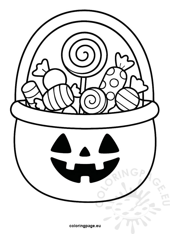 halloween basket
