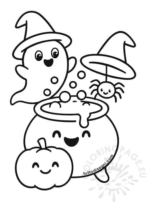 halloween da colorare