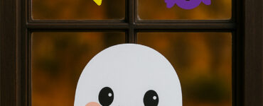 halloween window decoration