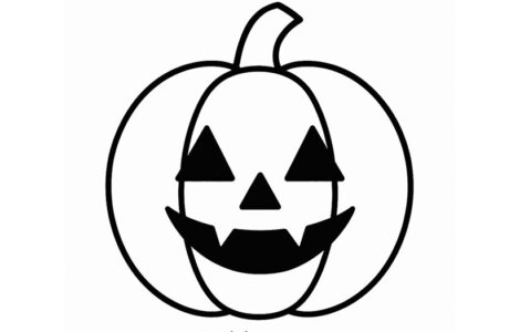 Free Jack-o’-Lantern Template 4 jack o lantern template 1