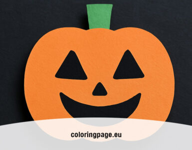 paper pumpkin decoration halloween