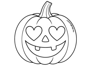 pumpki heart eyes