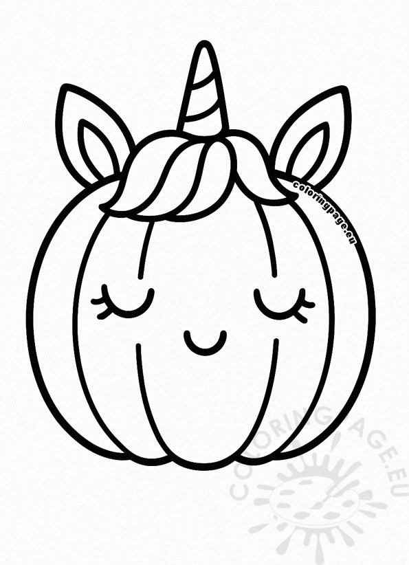 unicorn pumpkin