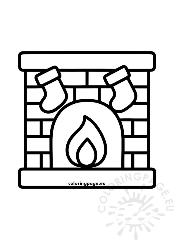 christmas fireplace