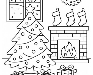 christmas living room