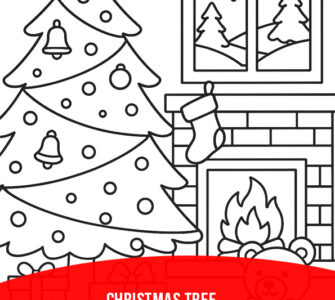 christmas tree fireplace