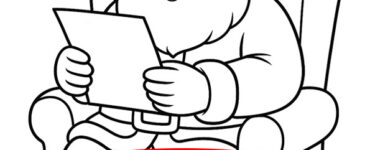 Santa Claus reading letters from children 15 cute santa claus reading letters