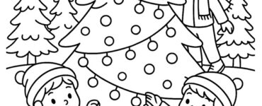 Decorating the Christmas Tree 11 decorating christmas tree scene