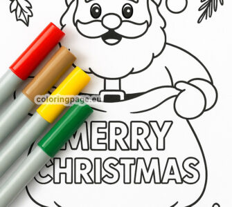 free santa printable