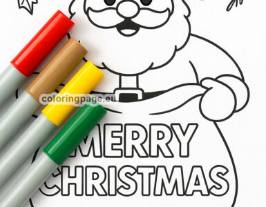 free santa printable