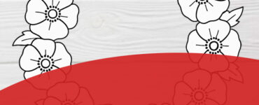 poppy wreath template