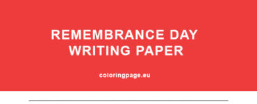 Remembrance Day writing paper 11 remembrance day writing paper template