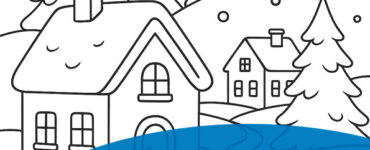 Snowy Christmas Scene 10 snowy christmas scene