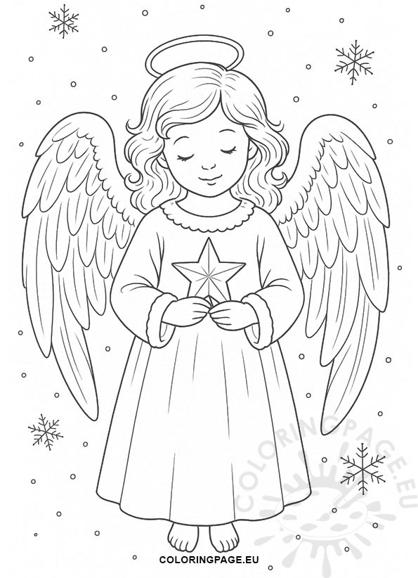 sweet christmas angel