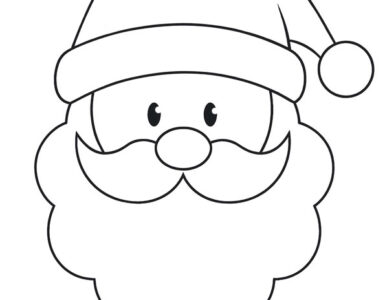 Easy Santa Face 4 easy santa face