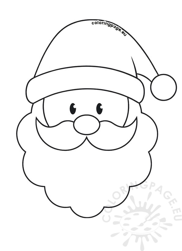 Easy Santa Face 3 easy santa face