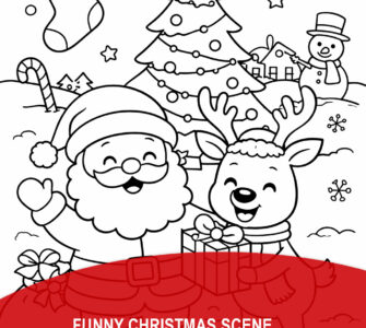 Funny Christmas scene 1 funny christmas scene