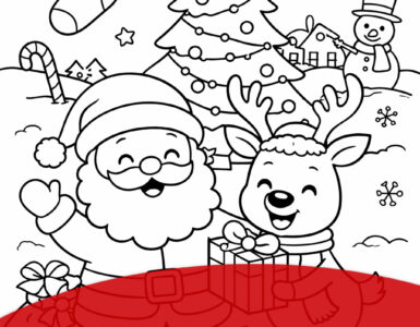 funny christmas scene