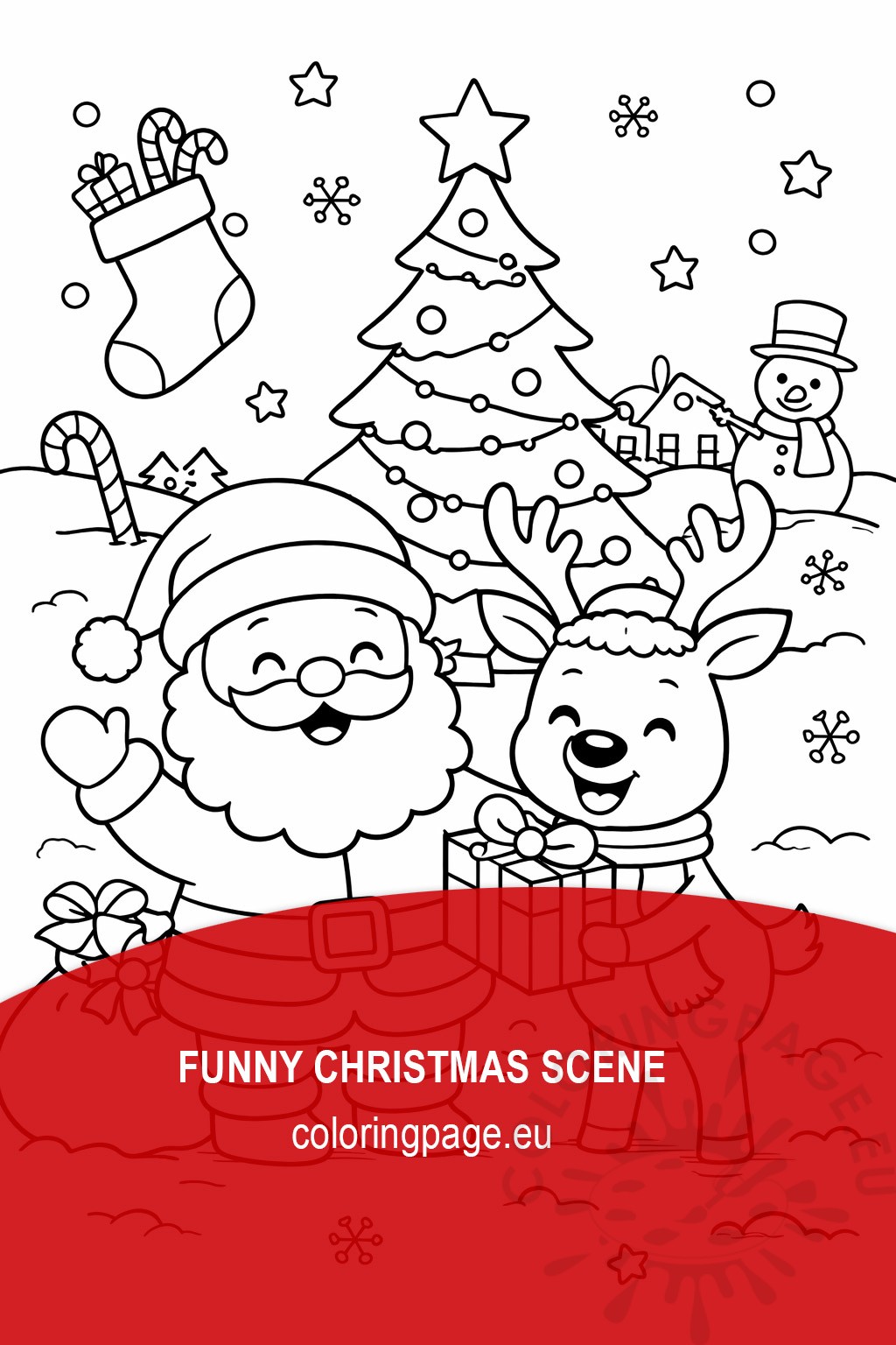 Funny Christmas scene 3 funny christmas scene