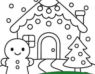 Gingerbread House Christmas Scene 7 gingerbread house christmas scene