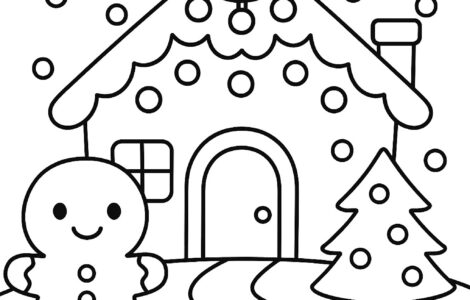 Gingerbread House Christmas Scene 4 gingerbread house christmas scene