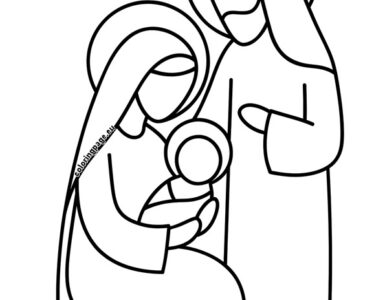 Minimalist Nativity 4 minimalis nativity