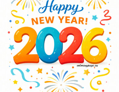 new year greeting card