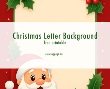 santa christmas letter background