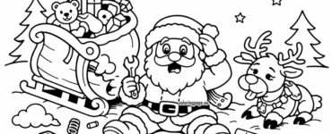 santa claus broken sleigh