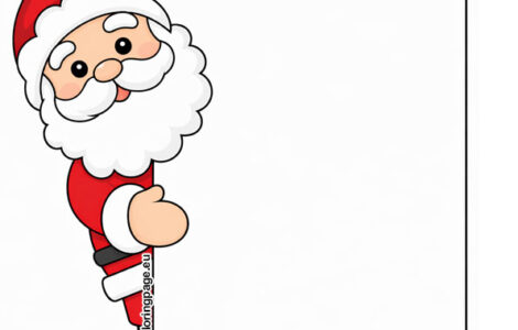 Santa Holding a Sign 4 santa holding a sign