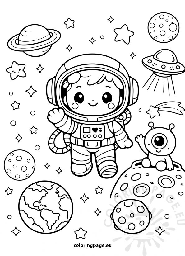 Cute Astronaut 3 cute astronaut