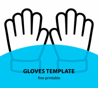 gloves template
