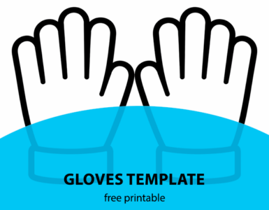 gloves template