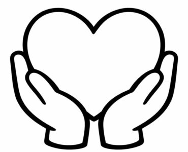 hands holding a heart