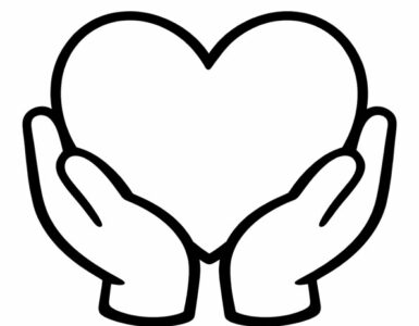 hands holding a heart