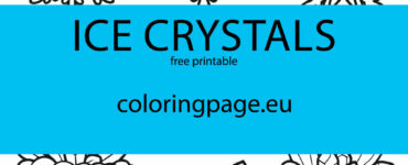 ice crystals outline