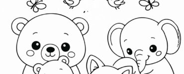 mother and baby animals