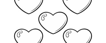 rounded heart pattern