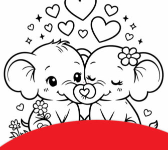 Elephant love 1 sweet elephant love