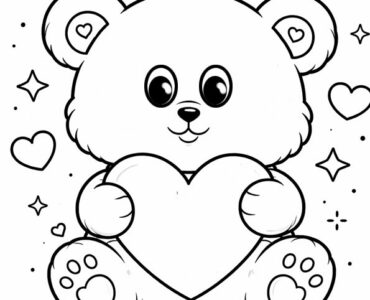 teddy bear with heart