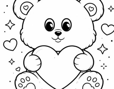 teddy bear with heart