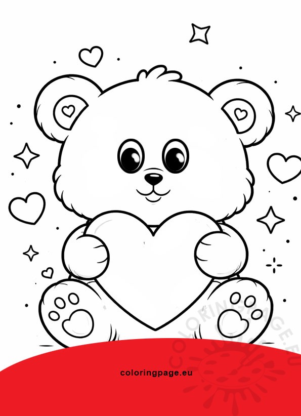 Teddy bear with heart 3 teddy bear with heart